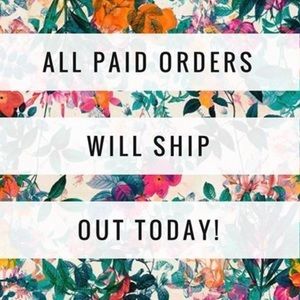 Shipping will go out today if you buy now